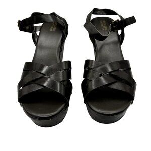 Mossimo Chocolate Wedge Sandals Size: 9